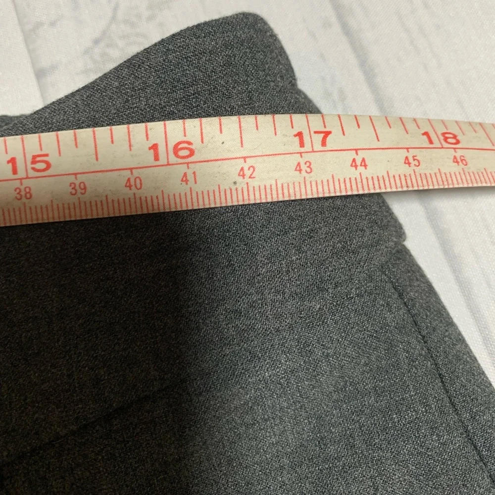 NWT Talbots Signature ankle Gray Dress Pants. Petites. Size 14WP. - Picture 9 of 11